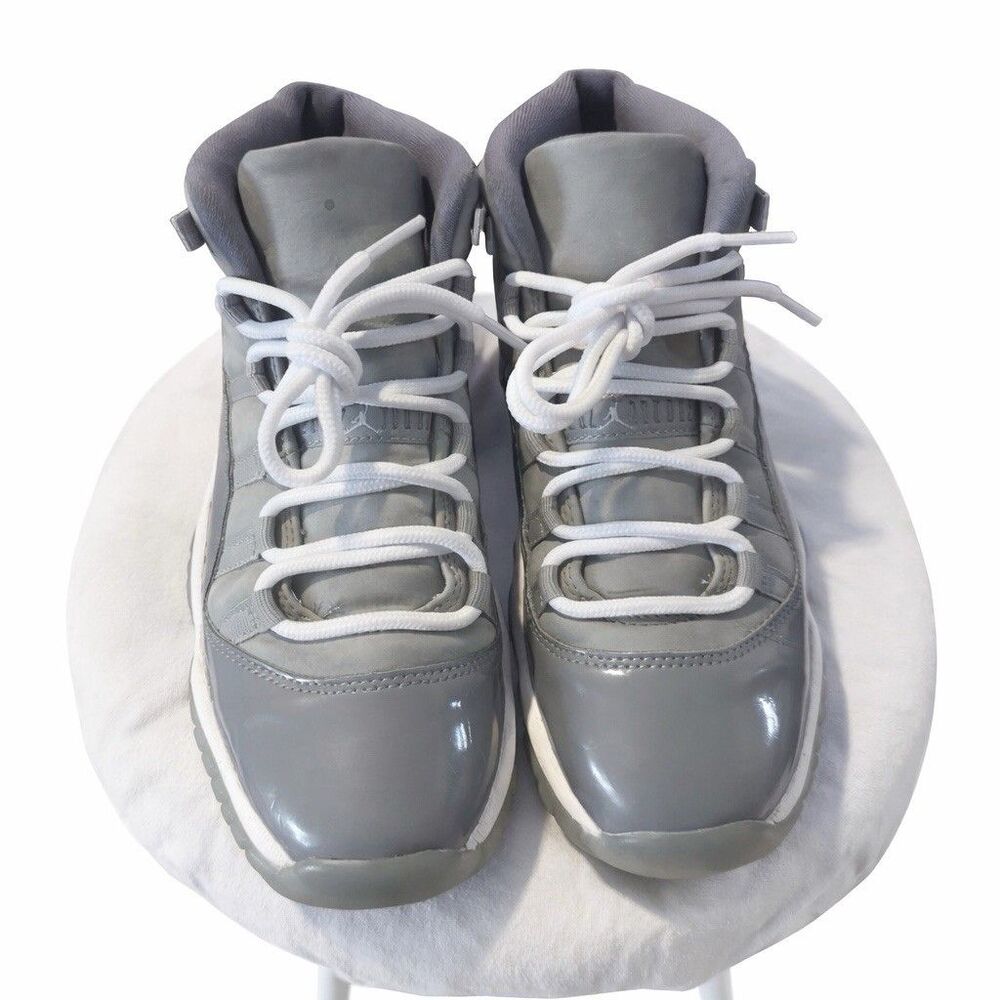 Jordan 11 Retro Cool Grey High Top GS Shoes size 4y
